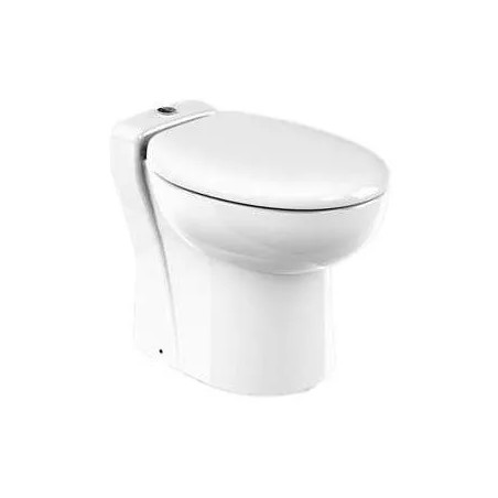 Bowl with integrated macerator with hand wash outlet