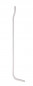 Hoge spoelbuis, schuin, voor WC diameter 32 mm Hoge spoelbuis, schuin, voor WC diameter 32 mm
