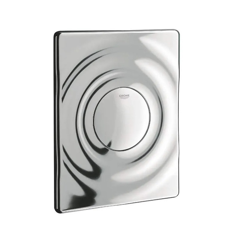 SURF bedieningspaneel met één knop, chroom