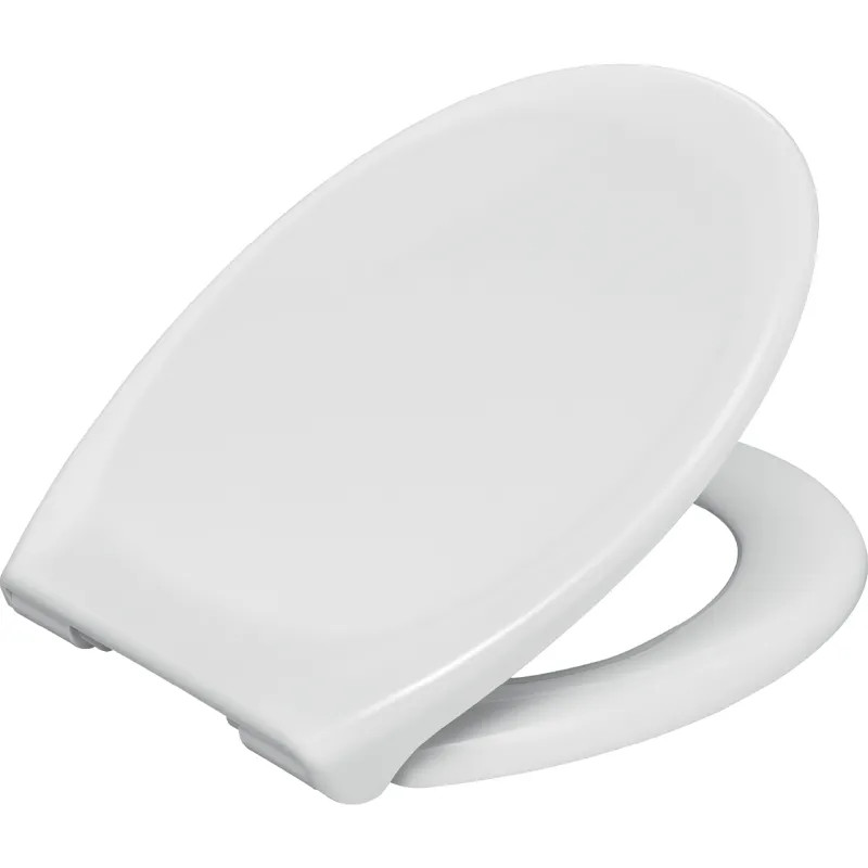 Copriwater Esterel Premium rallentato fissaggio dall'alto termodur bianco, interasse 80 - 175 mm Copriwater Esterel Premium rallentato fissaggio dall'alto termodur bianco, interasse 80 - 175 mm
