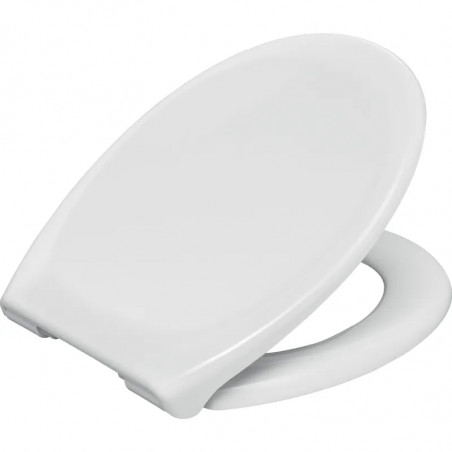 Esterel Premium toilet seat slow-close top fixing thermoset white, 80 - 175 mm center distance