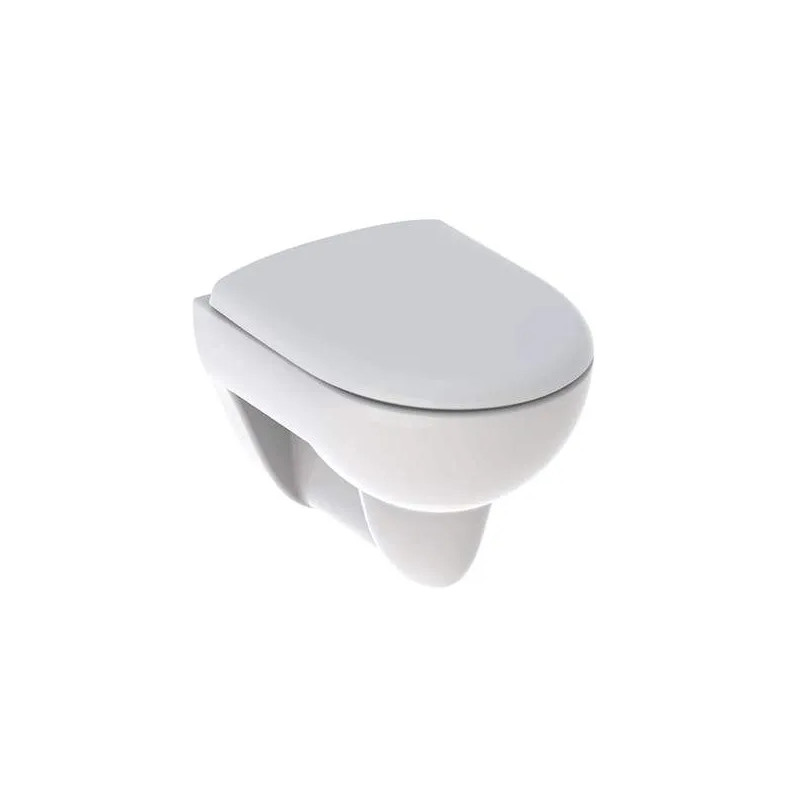 Renova short wall mounted toilet pack with standard seat