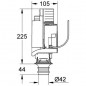 Grohe AV1 pneumatisch ventiel