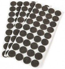 Viltglijders voor meubels, diameter 16 mm, 150 stuks
