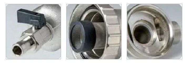 Filtro a setaccio in ottone autopulente 26x34, 400µm