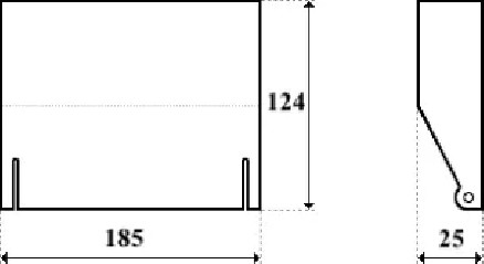 AQUAREVA skimmer flap, 2 pezzi, bianco