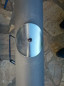 Column plug, diameter 125 mm, galvanized steel hermetic cap Column plug, diameter 125 mm, galvanized steel hermetic cap