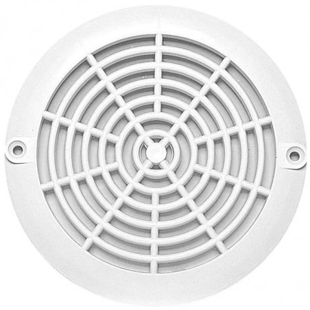 Grille et vis pour bonde de fond BL211, BB210, blanc