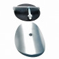 Kolomafsluiter, diameter 100 mm, hermetische stalen dop verzinkt, 10 stuks