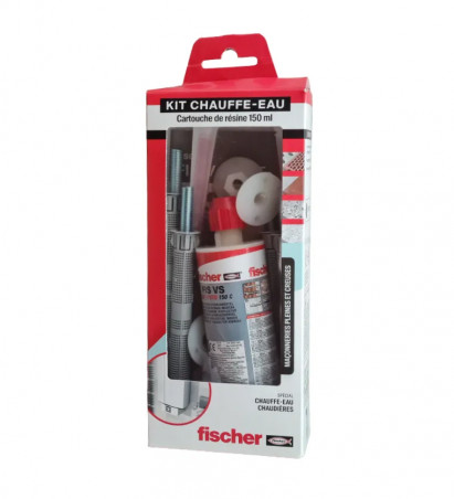 Kit complet résine 150ml, pour fixation chauffe eau