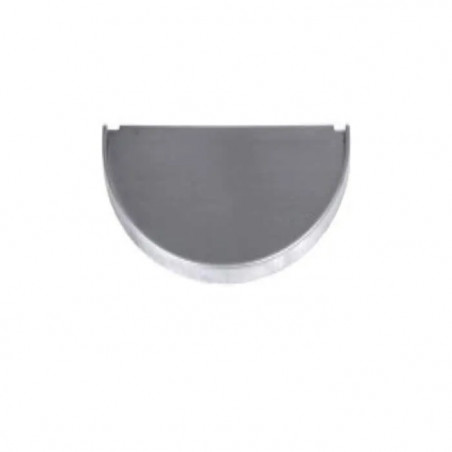 Talón de zinc para el canalón en 25