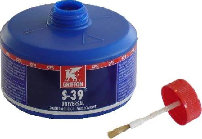 S-39 UNIVERSAL tin soldering flux, with brush, 320 ml
