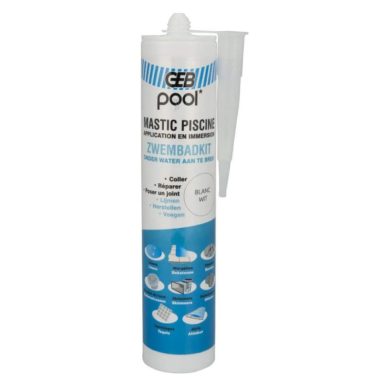 Zwembadplamuur, 290ml patroon