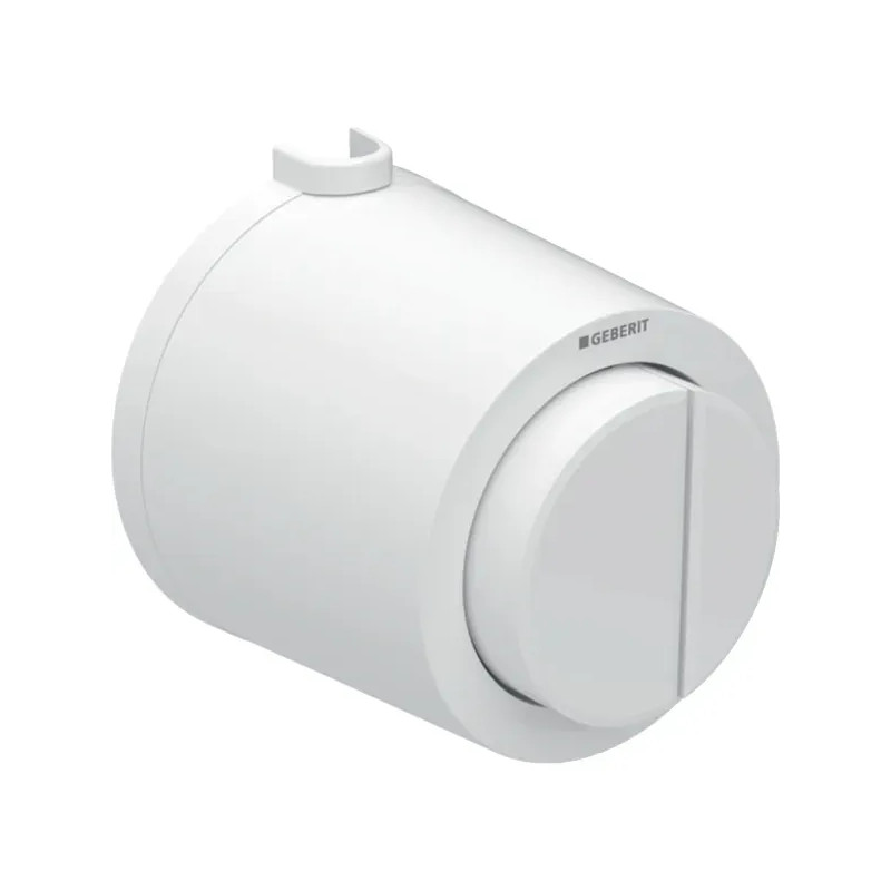 Geberit afstandsbediening type 01 pneumatisch, zichtbare drukknop met twee knoppen