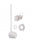 Geberit afstandsbediening type 01 pneumatisch, zichtbare drukknop met twee knoppen