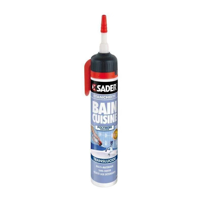 200 ml doorzichtig siliconenpatroon, SADER geïntegreerd pistool