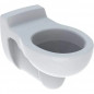 Wandtoilet voor kinderen van 4 tot 7 jaar, wit