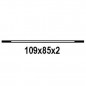 Witte afdichting PE voor afvoerplug gootsteen LIRA, 109x85x2 Witte afdichting PE voor afvoerplug gootsteen LIRA, 109x85x2