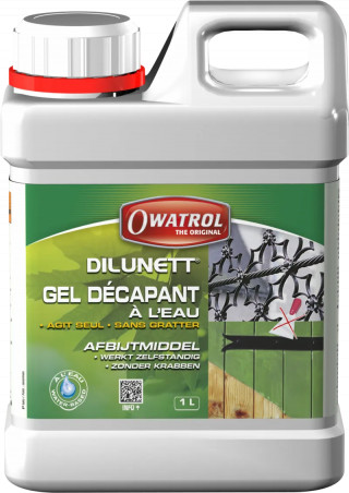 Gel decapante para plástico, madera, metal, 1 litro