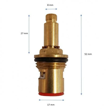Tête de robinet SD 14 - OPALIS 5/6 - SD 1.05