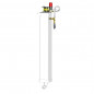 3 en 6 liter "TUBCHASS" verborgen tank met pneumatische knop