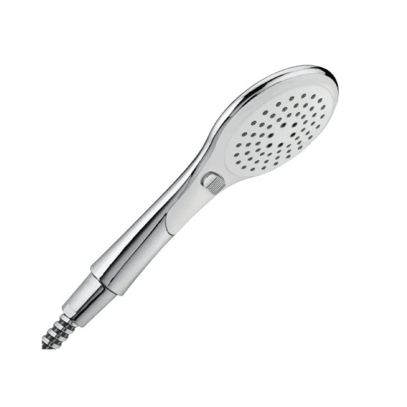 Inouie verchroomde ABS handdouche, 3 jets, diameter 100 mm, 8 l/min