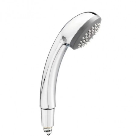Ducha de mano Cobra PVC cromado, 1 chorro, diámetro 65mm