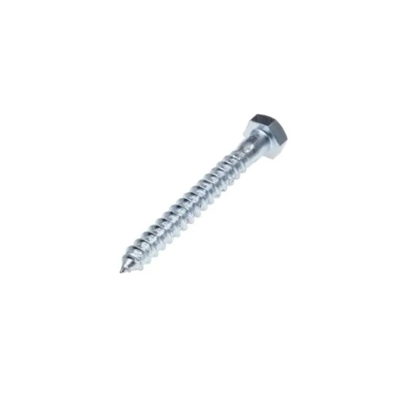 Zinc-plated screw anchor, 6x50, pack of 10 pieces