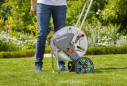 AQUAROLL EASY metalen slanghaspel op wielen, voor 60m slangen, 15 mm
