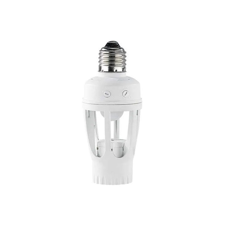 360 graden bewegingsmelderadapter, E27 fitting ITC