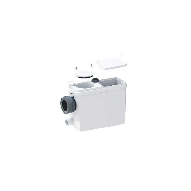SANIPACK UP ingebouwde papiervernietiger