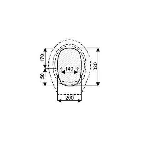 Independent power supply tank with hidden rear outlet