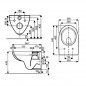 RENOVA Rimfree wandkom zonder zitting. RENOVA Rimfree wandkom zonder zitting.