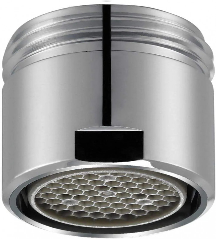 Beluchter voor 18x100 chroom mannelijke designerkraan, 7L/min