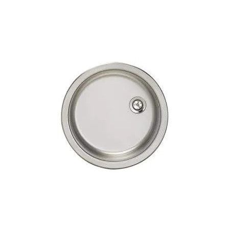 Round stainless steel bowl to be embedded diameter 450mm height 150mm.