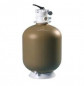 Bovenste zandfilter 14 m3 per uur, met 6-wegklep, compleet, 615 mm