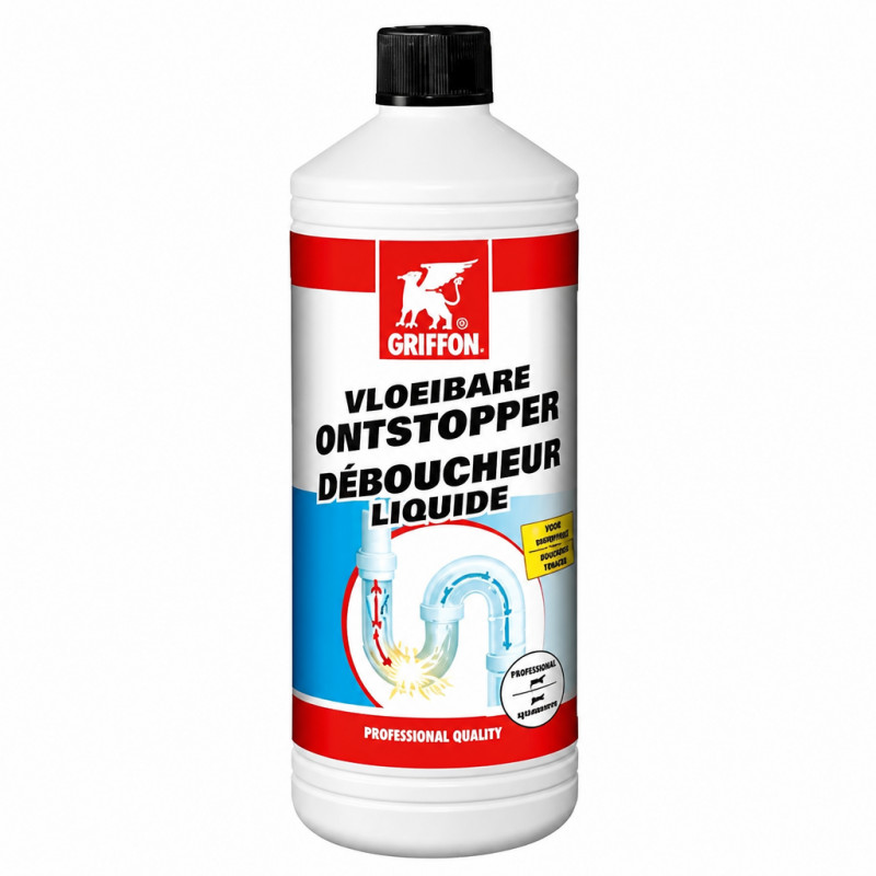 PRO liquid drain cleaner, 1-liter canister