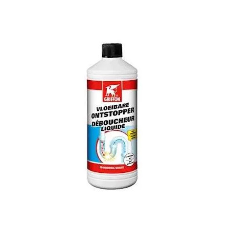 Déboucheur liquide PRO, bidon de 1 litre