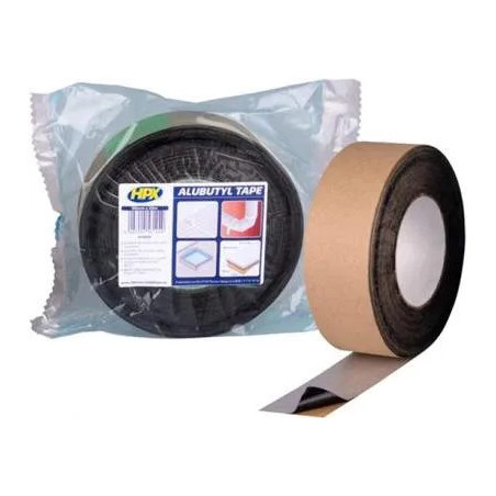  ISOSEALNEGRO Cinta de barrera de vapor resistente a los rayos UV, 60mm x 25m