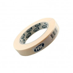 Cinta adhesiva 60°c, blanco crema, 25mm x 50m 