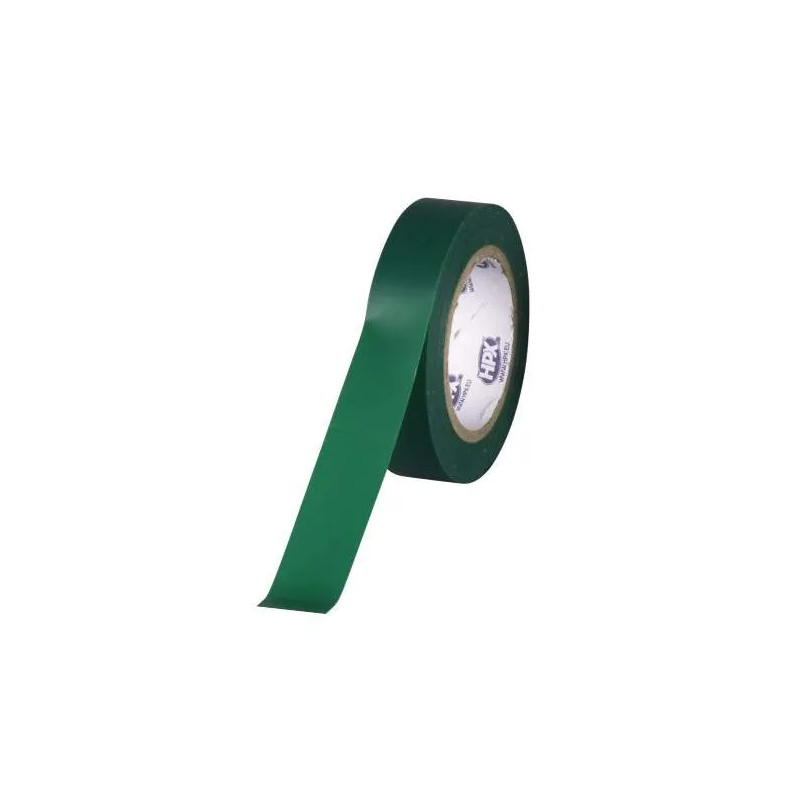 TAPE 5200 PVC isolatietape, groen, 15 mm x 10 m