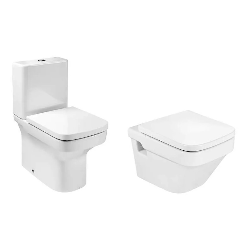Abattant ROCA Dama compact 392, avec frein de A80178C004