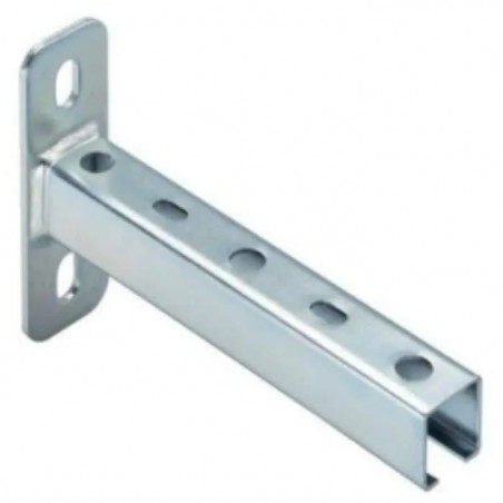 Console finition zinguée 41x41mm, longueur 500mm