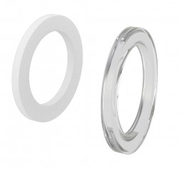 Kit joints étanchéité bonde lavabo design Nicoll 53x61mm 0411553 - Image 1/5