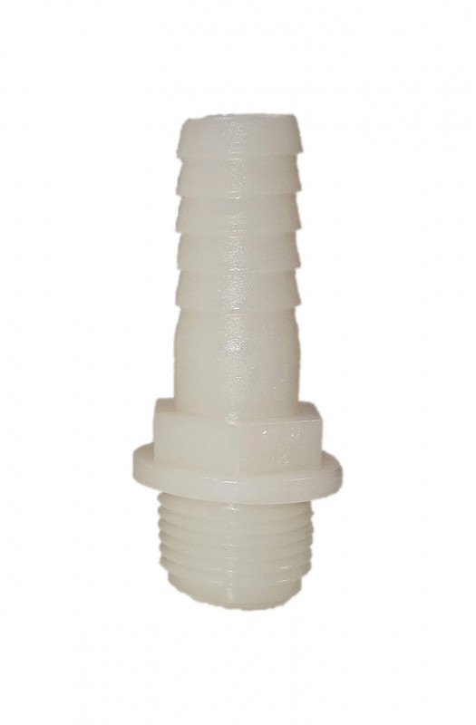 15x21 mannelijke polyamide slangpilaar voor 16 mm slang