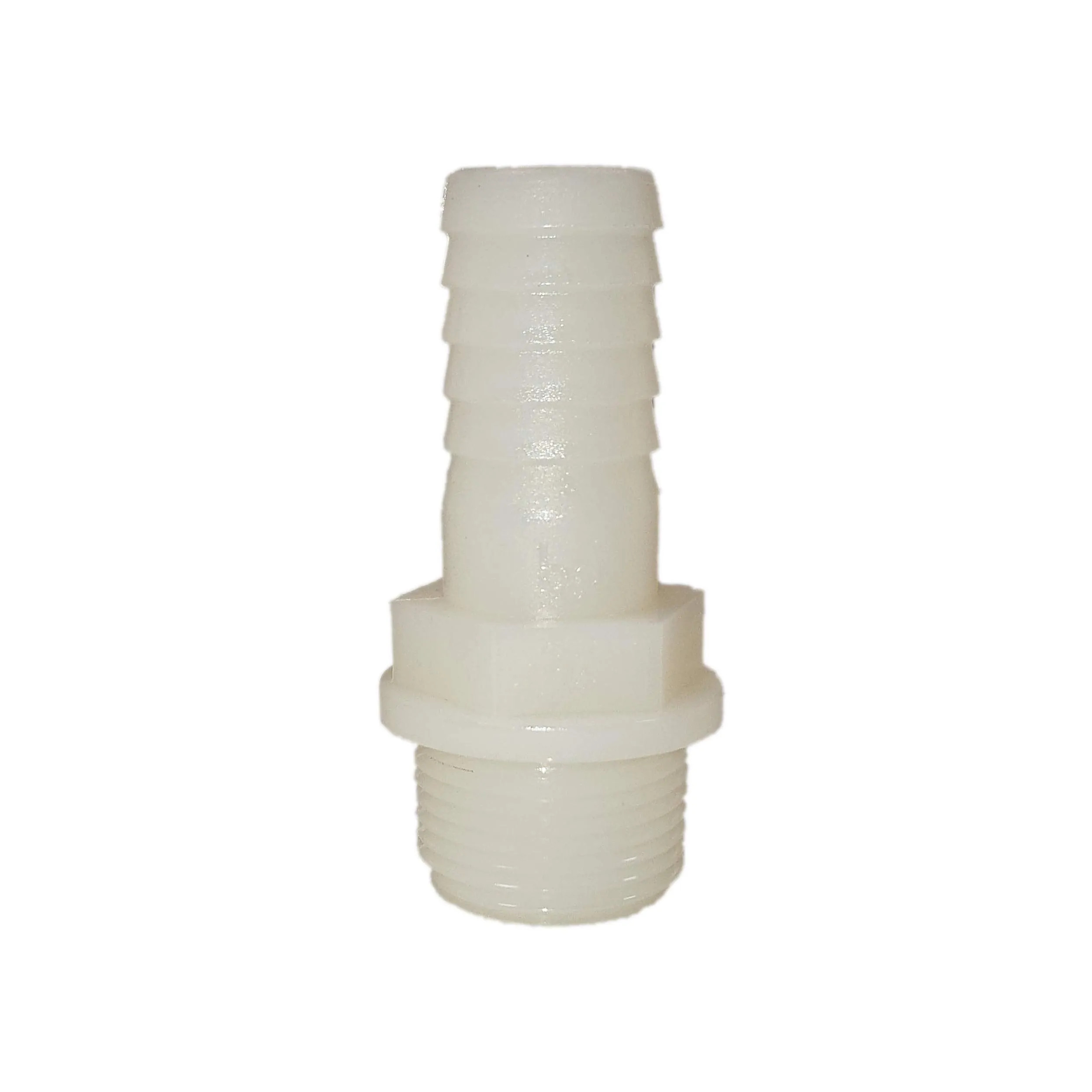 Raccord cannelé polyamide écrou libre 15 x 21 pour tuyau 16mm