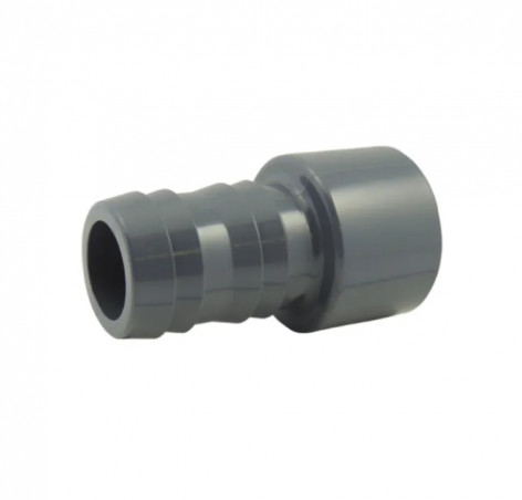 Douille cannelée pression 30 mm, mâle 32 mm, femelle 25 mm, PN16, à coller