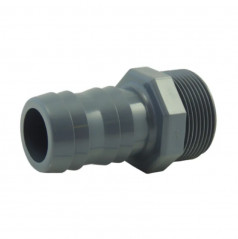 Douille cannelée pression 40 mm, mâle 33x42, PN16