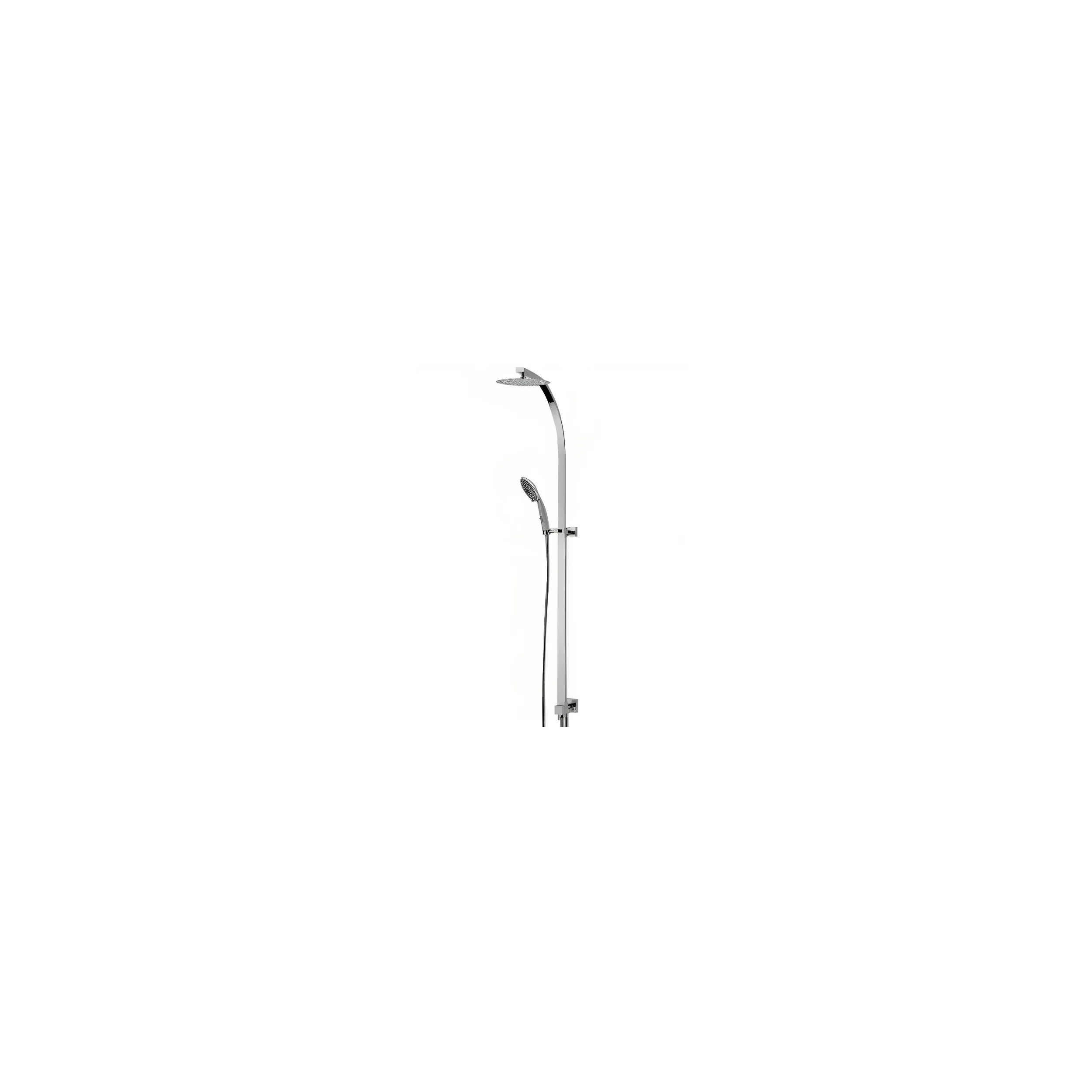 Colonne de douche de rénovation \"Elle et Lui Eco d\'eau\" à raccorder sur robinet mitigeur