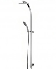 Colonne de douche de rénovation \"Elle et Lui Eco d\'eau\" à raccorder sur robinet mitigeur